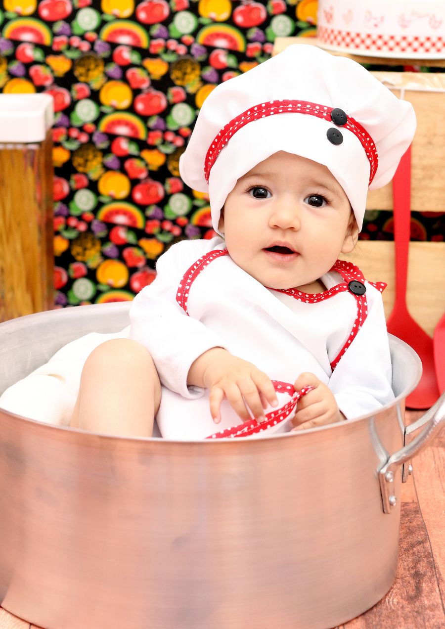 Ensaio Mini Chef de Cozinha - Ana Clara