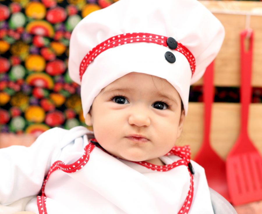 Ensaio Mini Chef de Cozinha - Ana Clara