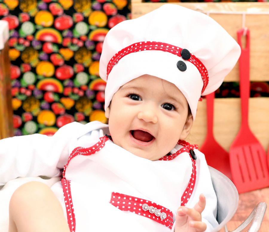 Ensaio Mini Chef de Cozinha - Ana Clara