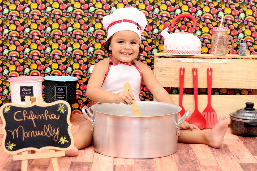 Ensaio Mini Chef de Cozinha- Manuelly