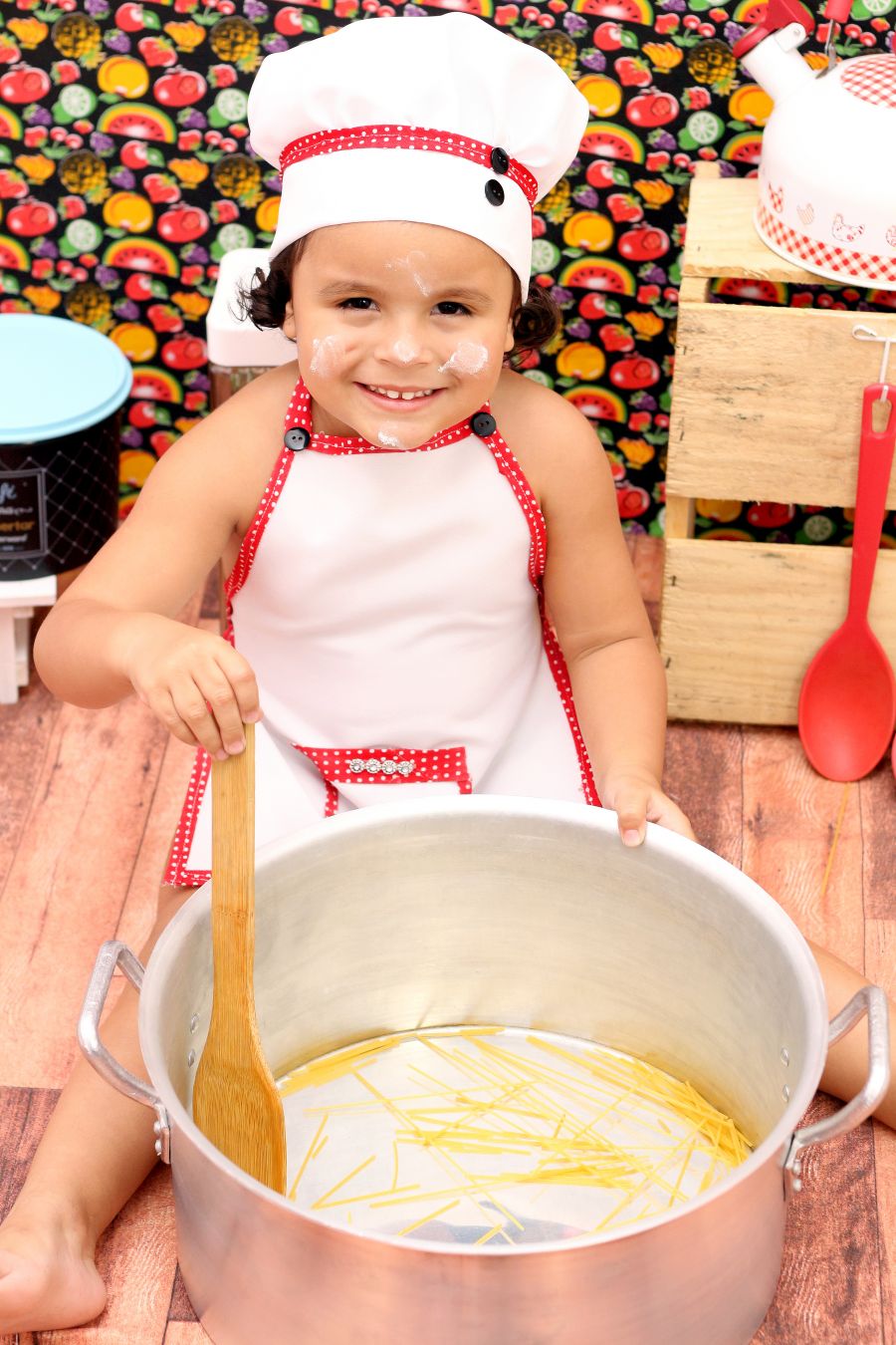 Ensaio Mini Chef de Cozinha- Manuelly