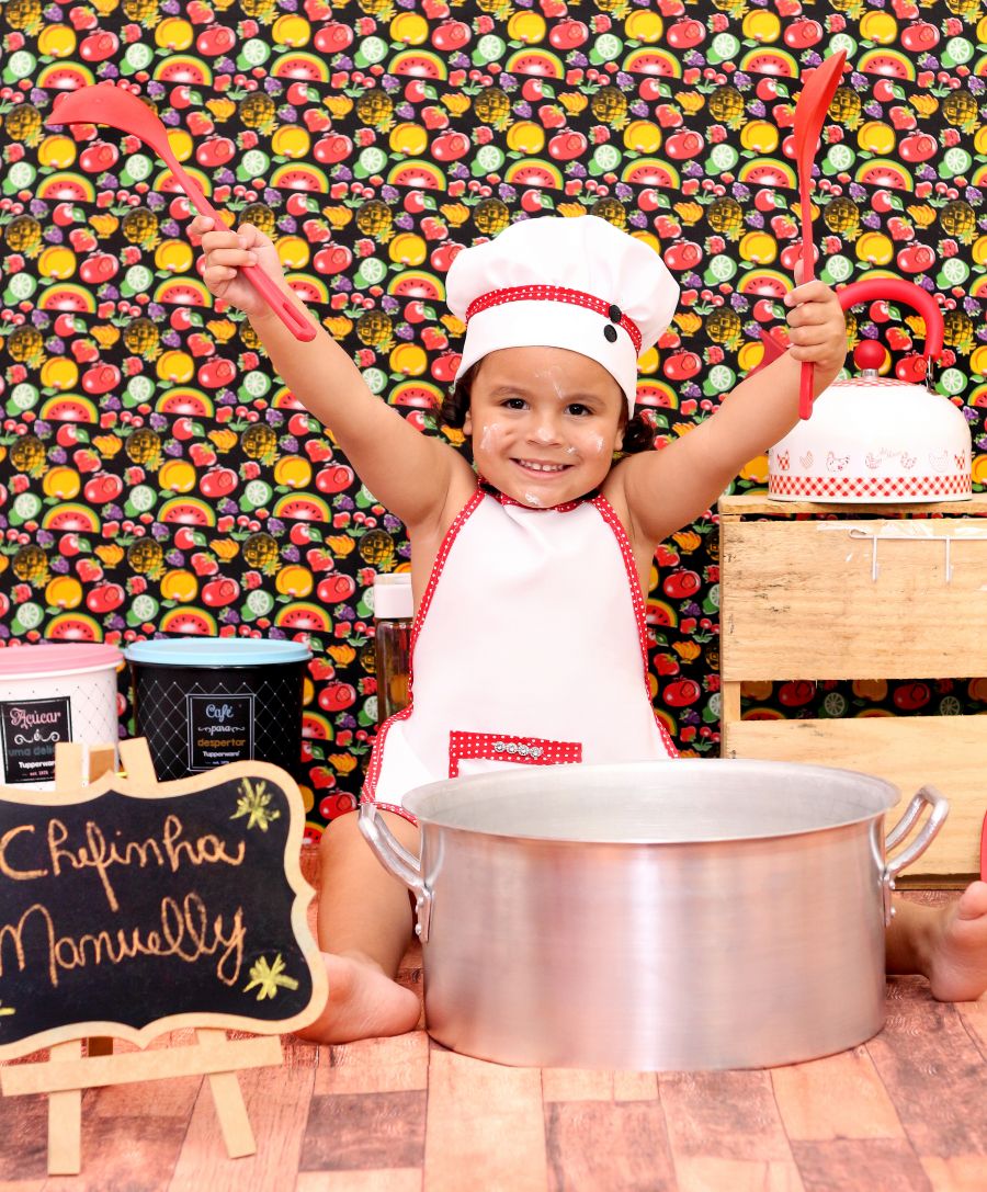 Ensaio Mini Chef de Cozinha- Manuelly