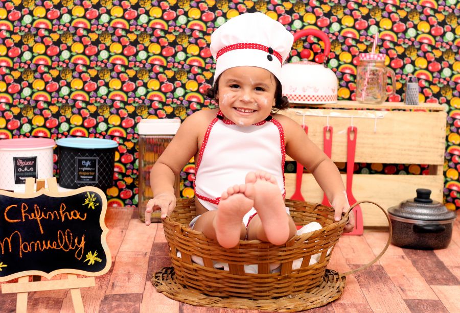 Ensaio Mini Chef de Cozinha- Manuelly