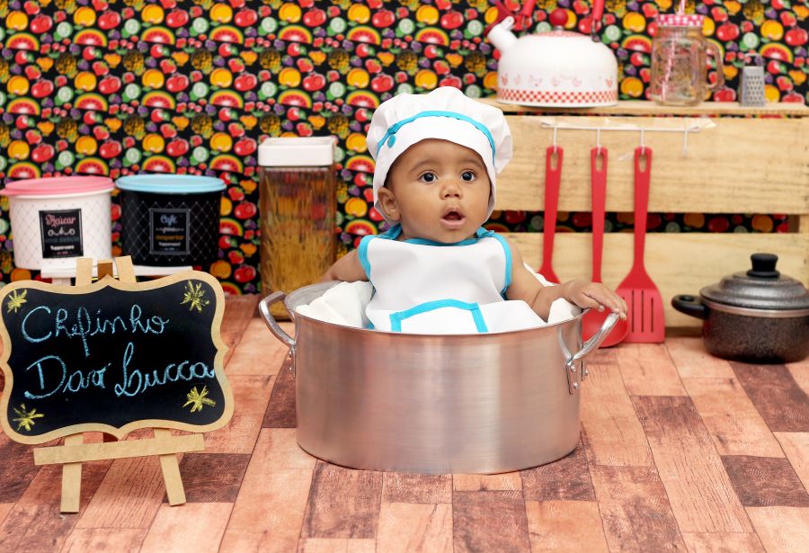 Ensaio Mini Chef de Cozinha- Davi Lucca