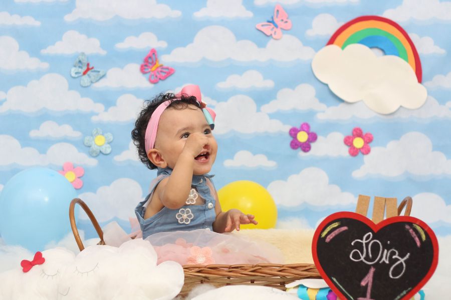 Ensaio Nuvem - Liz 1 Ano