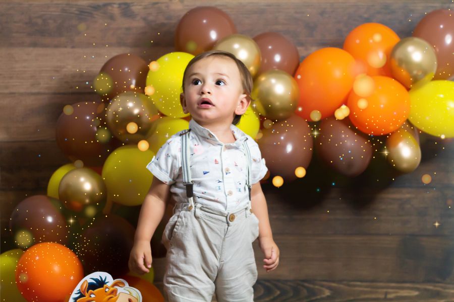 Ensaio Rei Leão - Thomas 1 Ano