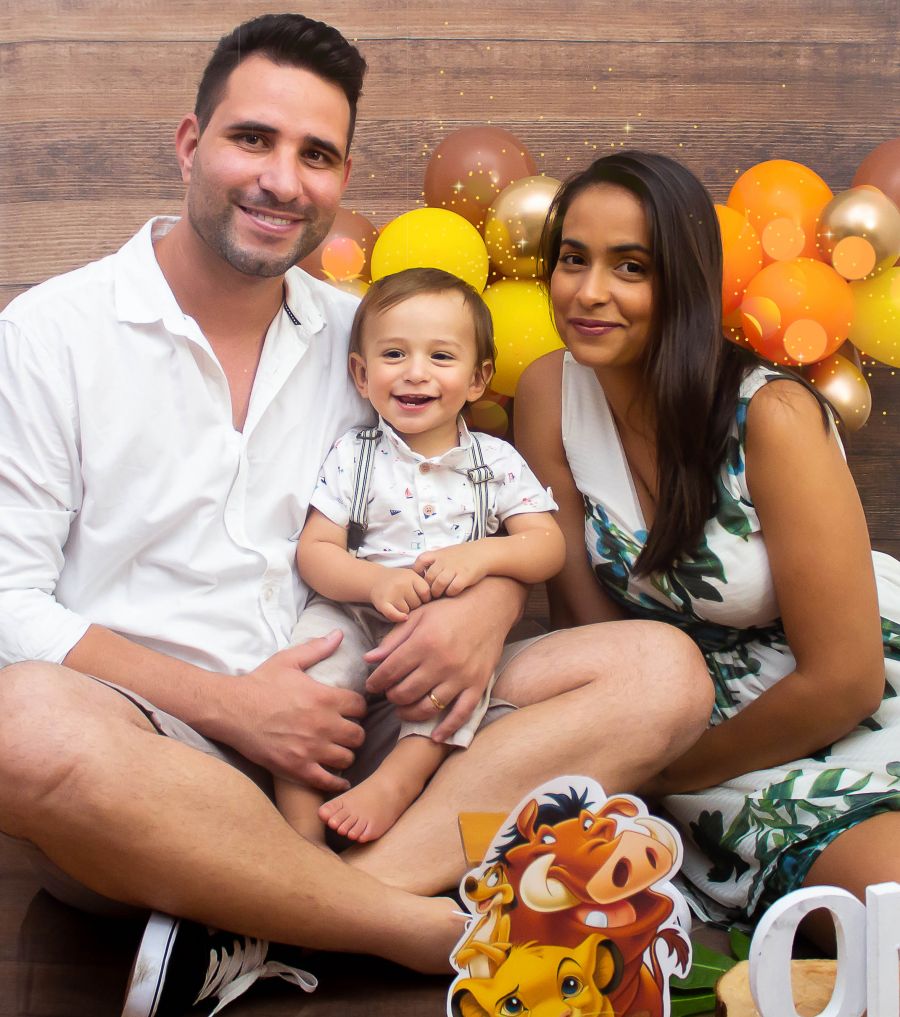 Ensaio Rei Leão - Thomas 1 Ano