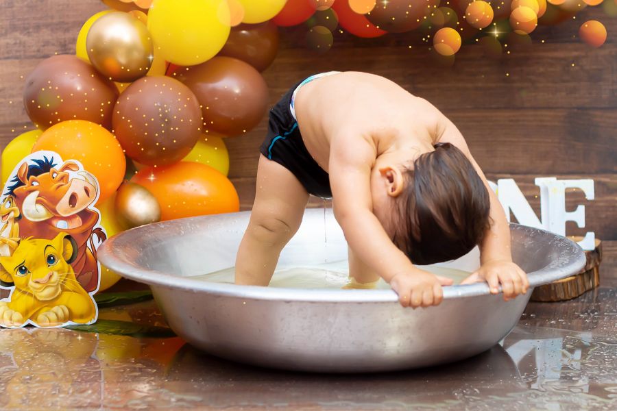 Ensaio Rei Leão - Thomas 1 Ano