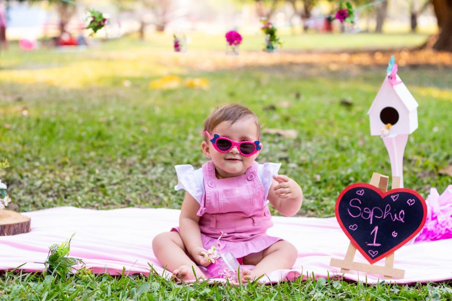 Ensaio Infantil em Parque - 1 ano Sophie