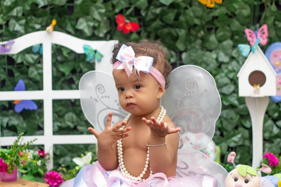 Smash the cake Jardim Encantado- 1 Ano Valentina