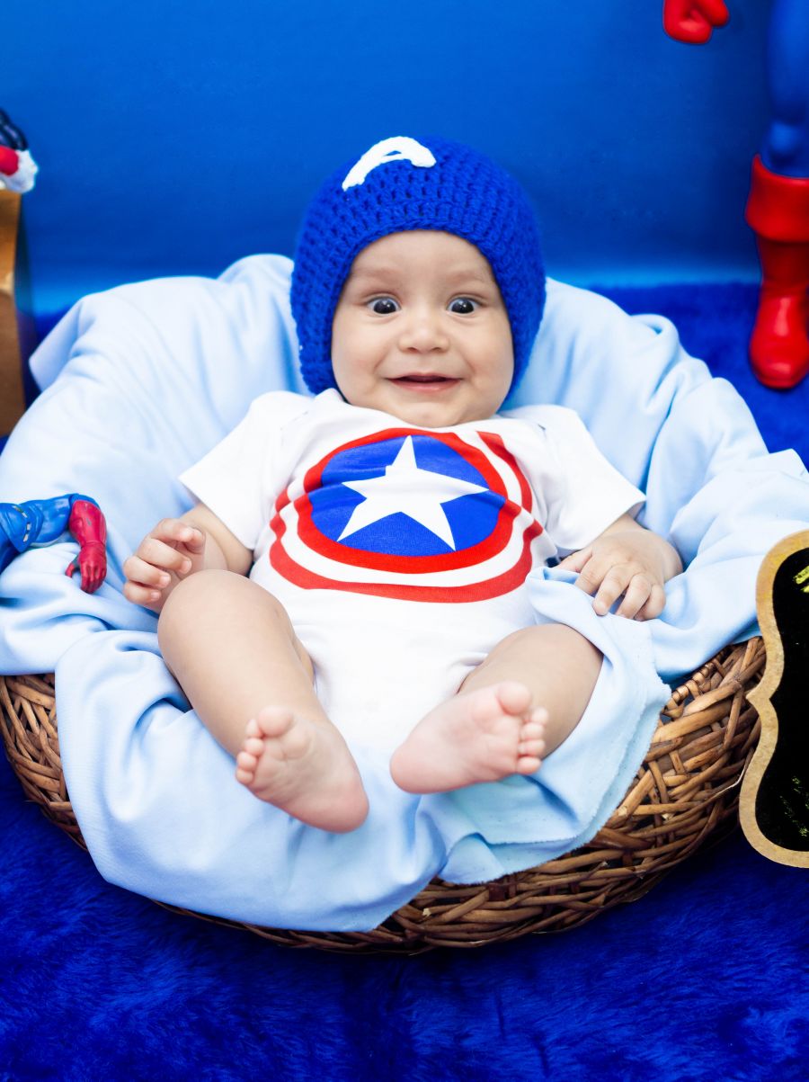 Ensaio Capitão América - Havi 6 Meses