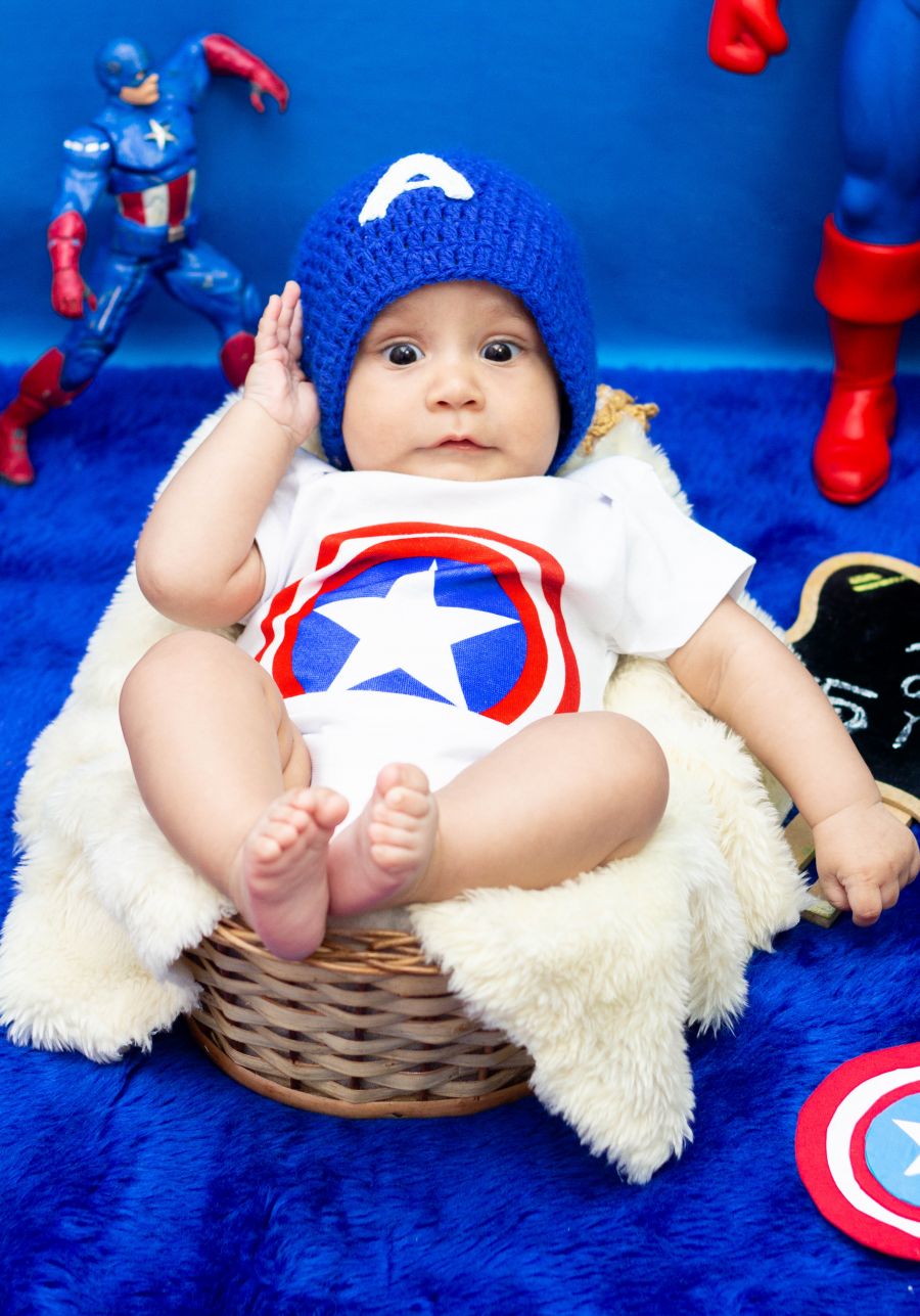 Ensaio Capitão América - Havi 6 Meses