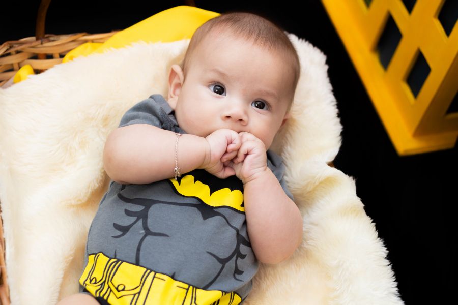 Ensaio Batman- Heitor 4 Meses