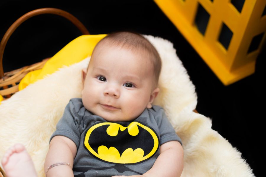 Ensaio Batman- Heitor 4 Meses