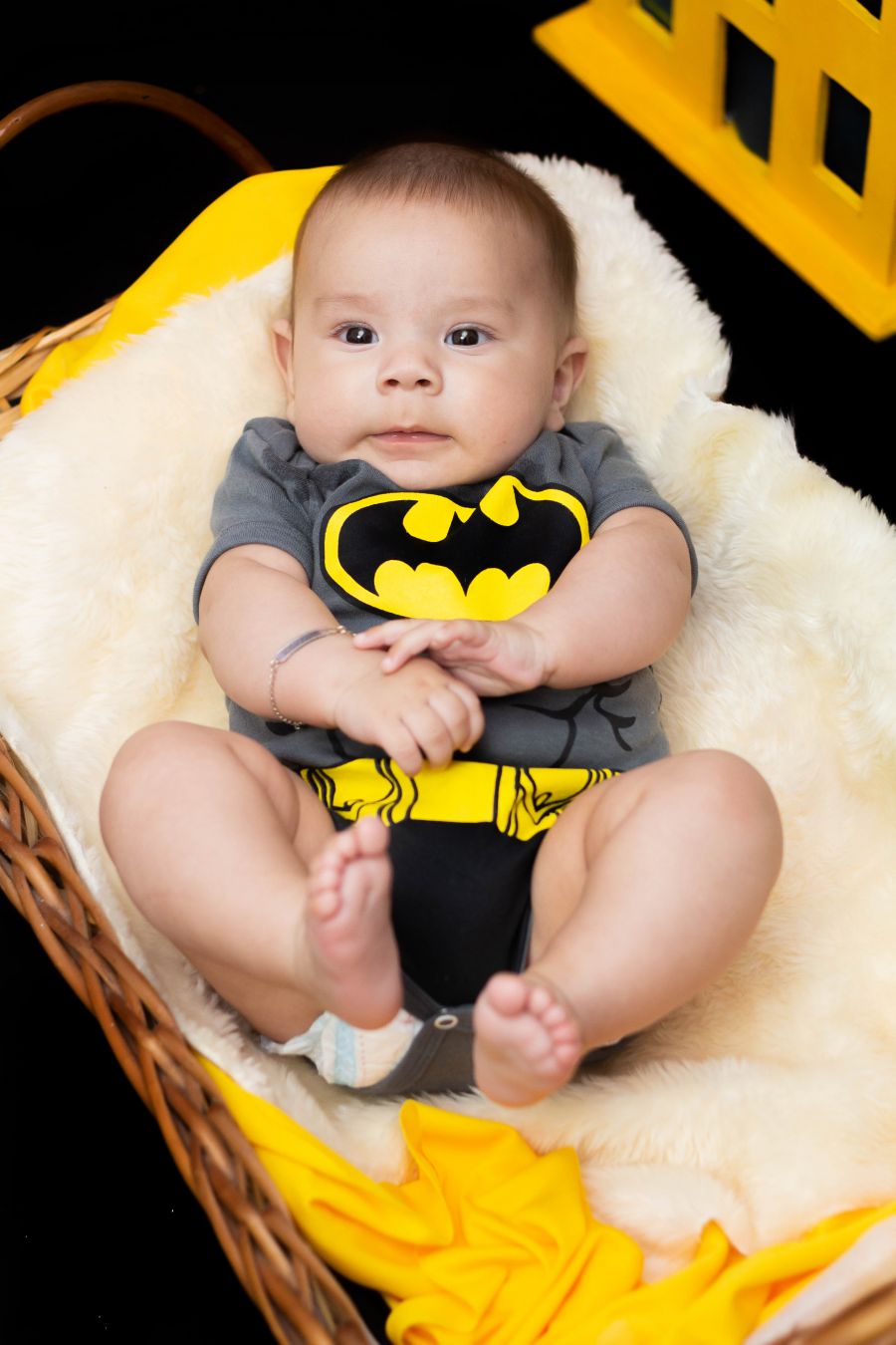 Ensaio Batman- Heitor 4 Meses