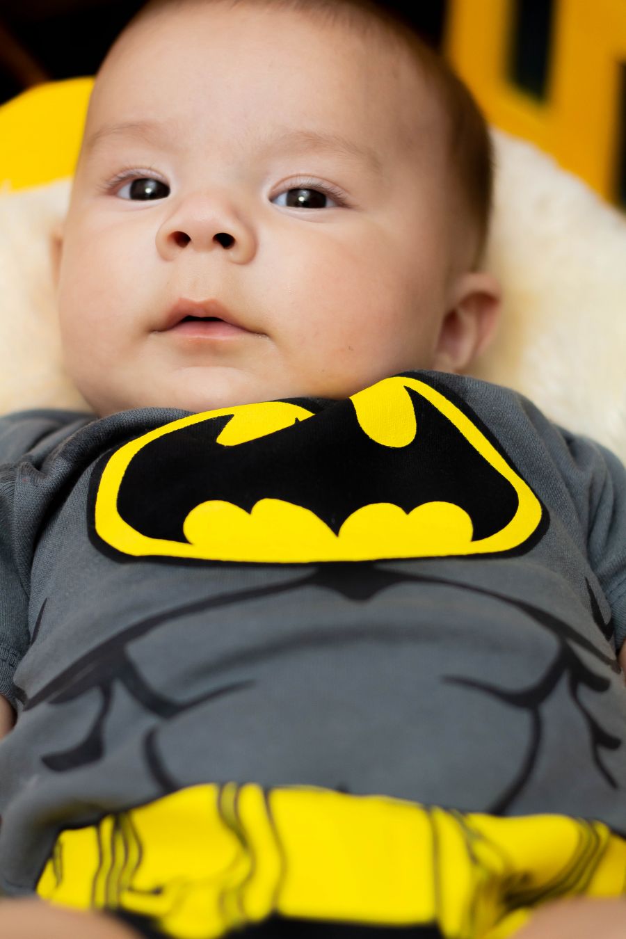 Ensaio Batman- Heitor 4 Meses