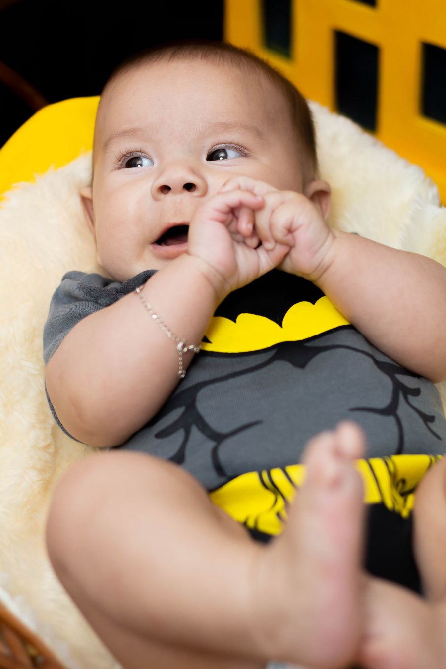 Ensaio Batman- Heitor 4 Meses