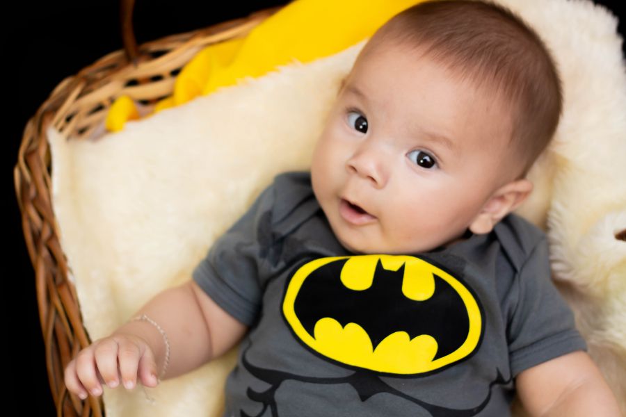 Ensaio Batman- Heitor 4 Meses