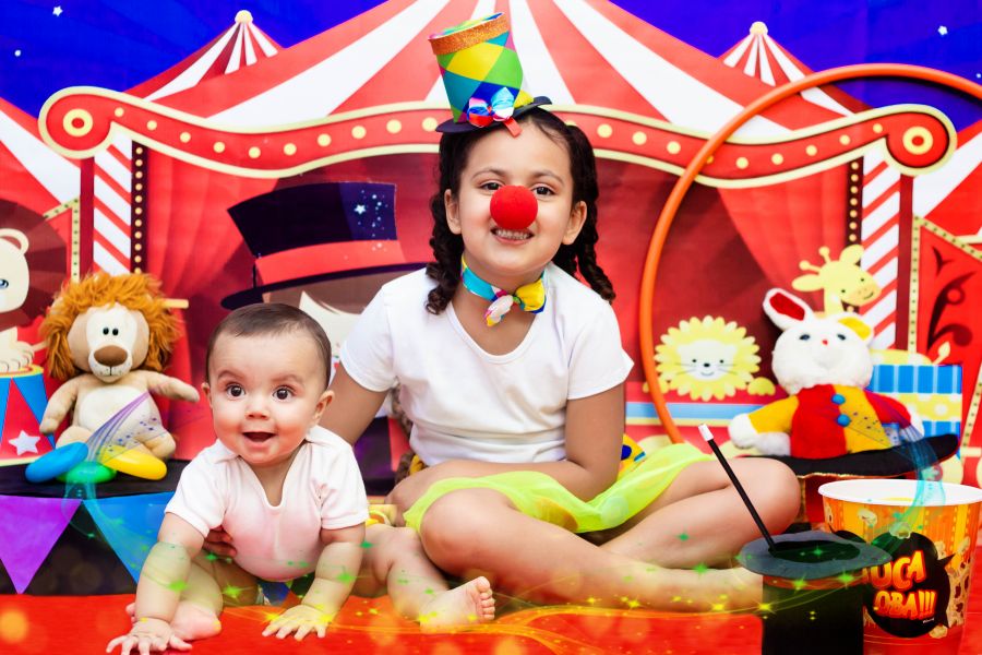 Ensaio Circo- Arthur e Bia