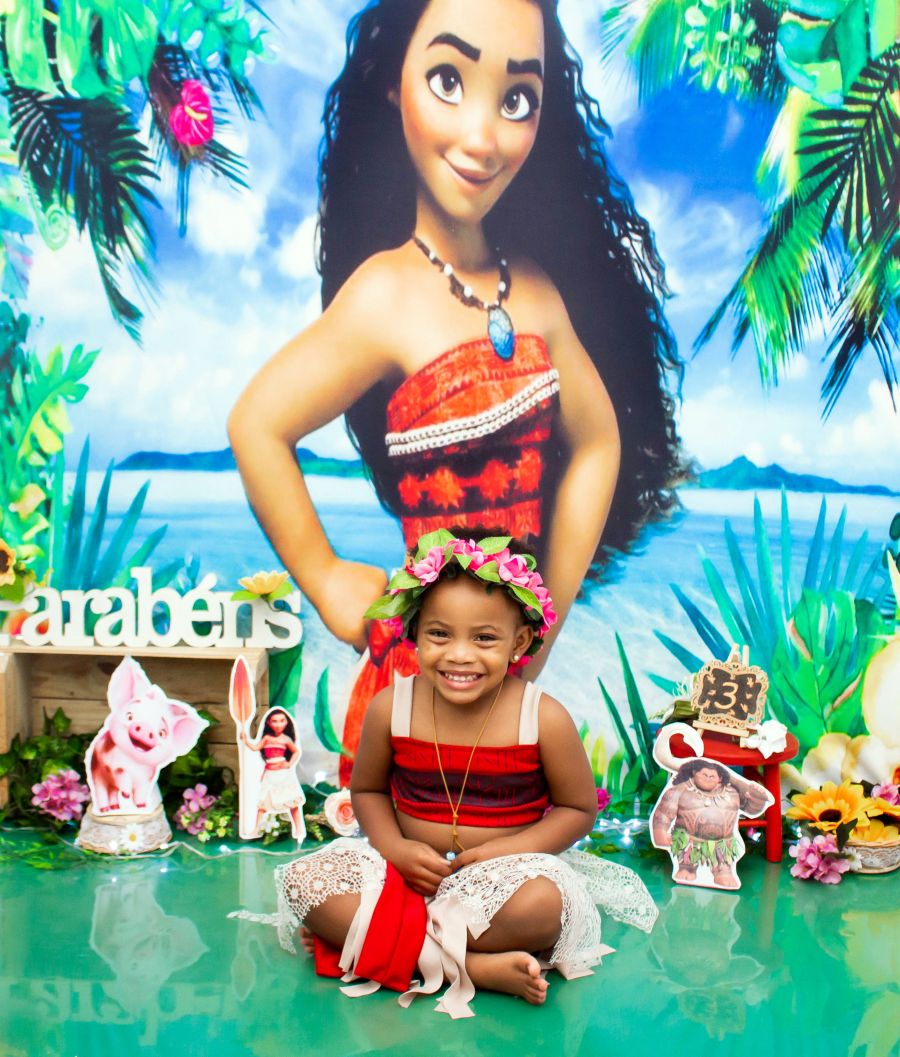 Ensaio Moana- 3 Anos Olivia