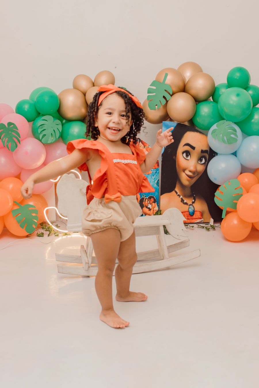 ENSAIO EM ESTÚDIO MOANA - MAYLA 3 ANOS