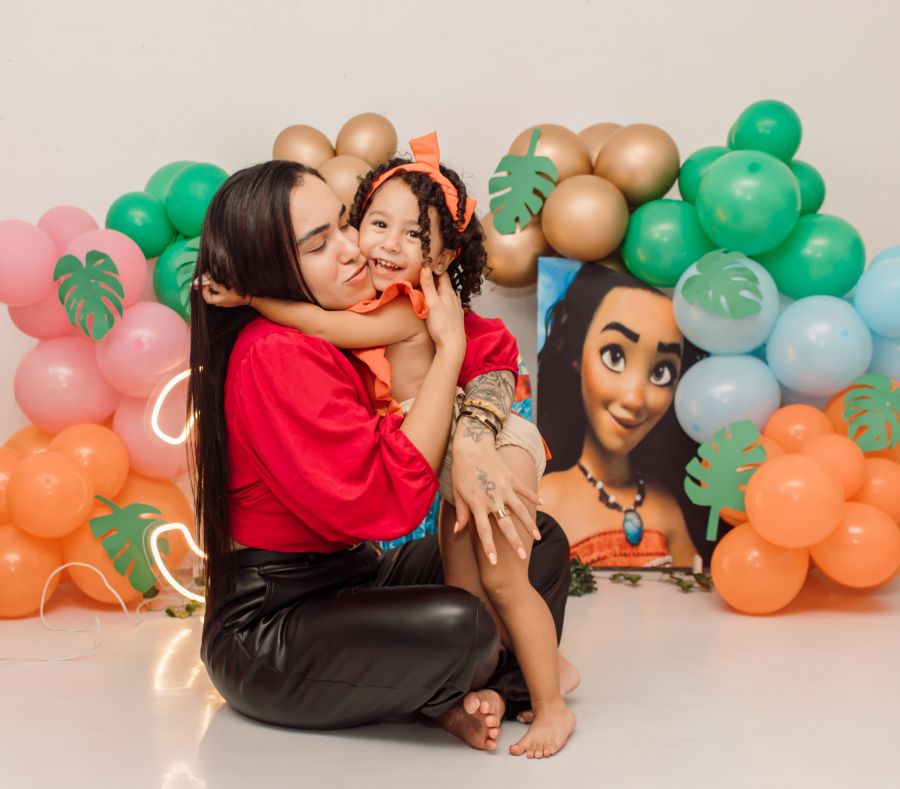 ENSAIO EM ESTÚDIO MOANA - MAYLA 3 ANOS