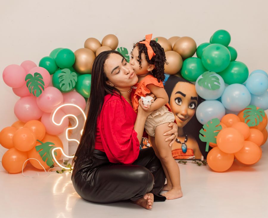 ENSAIO EM ESTÚDIO MOANA - MAYLA 3 ANOS